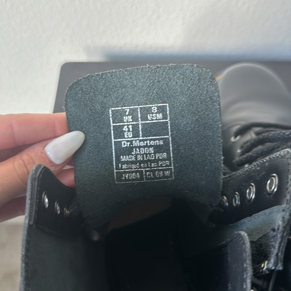 Women’s Dr Martens Jadon boot - black size 9 - Picture 6 of 7